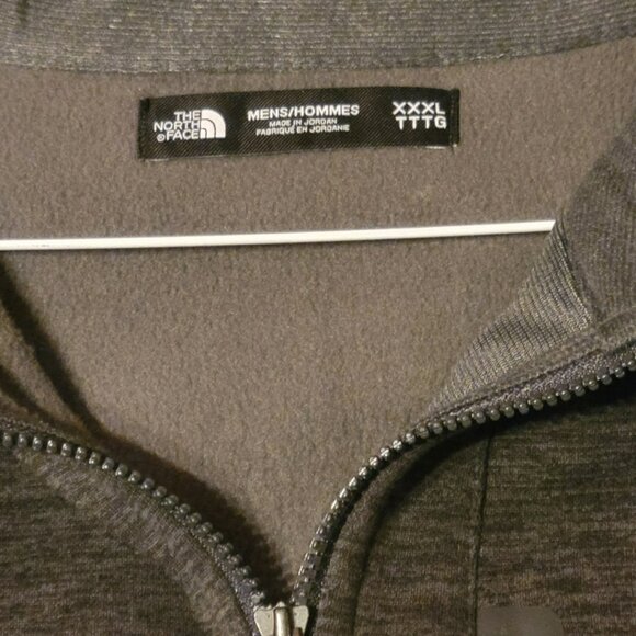 MENS XXXL.THE NORTH FACE QUARTER ZIP SWEATSHIRT. - Picture 3 of 4